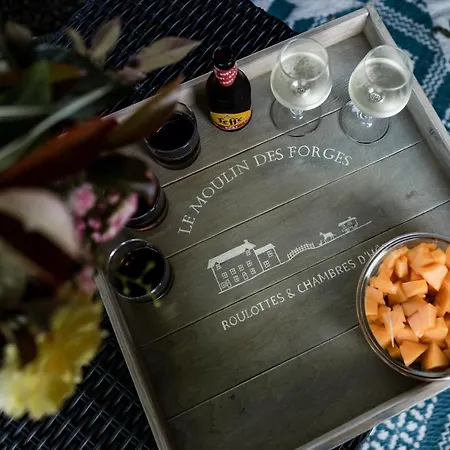 Konukevi Le Moulin Des Forges Sainte-Suzanne (Mayenne)