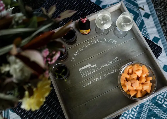 Konukevi Le Moulin Des Forges Sainte-Suzanne (Mayenne)